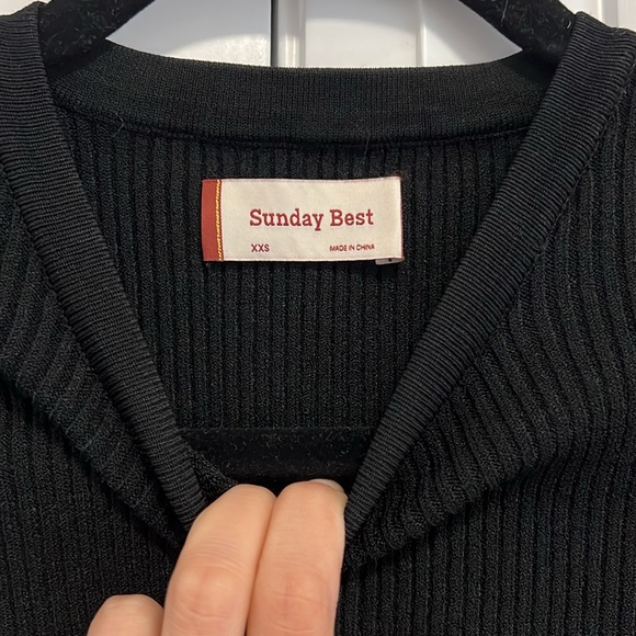 Sunday Best A-line sweater dress - Picture 2 of 2